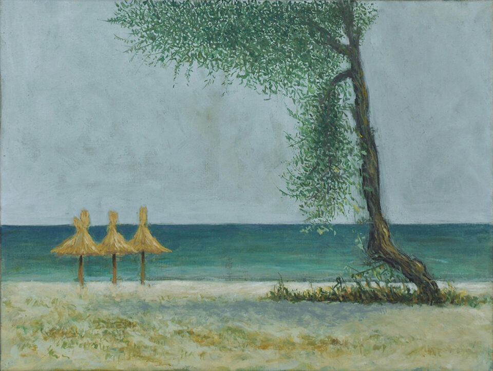 Oil painting by Romanian artist Augustin Razvan Radu