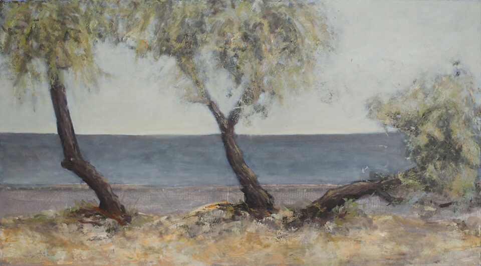 Oil painting by Romanian artist Augustin Razvan Radu