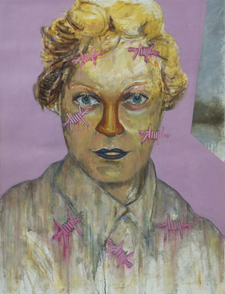 Oil painting by Romanian artist Augustin Razvan Radu
