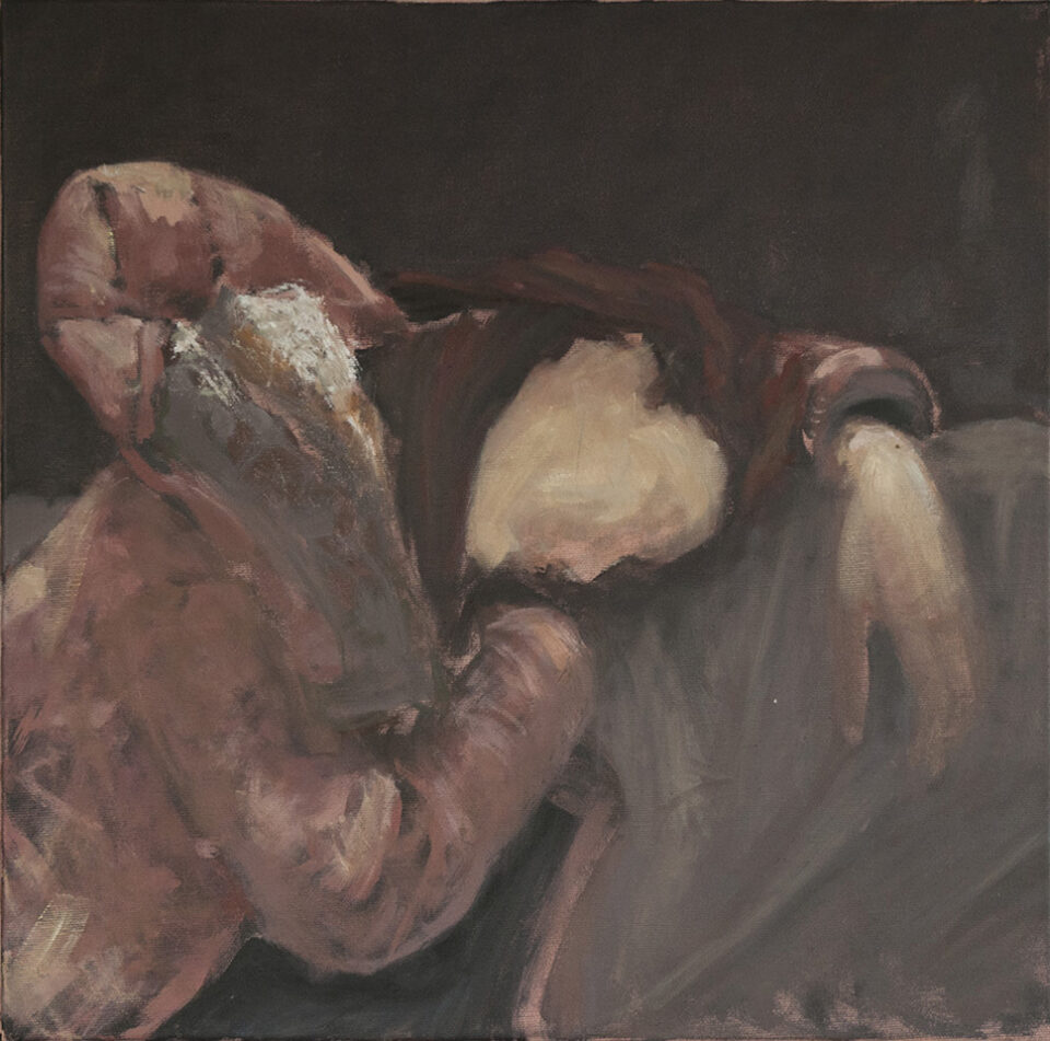 Oil painting by Romanian artist Augustin Razvan Radu