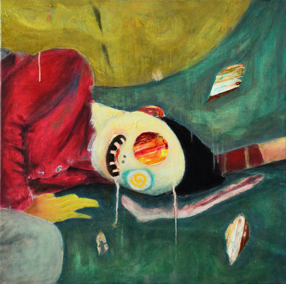 Oil painting by Romanian artist Augustin Razvan Radu