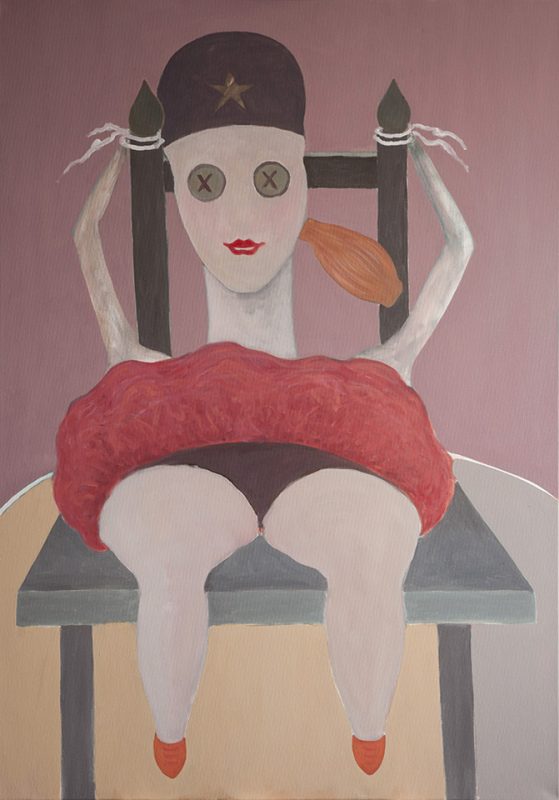 Oil painting by Romanian artist Augustin Razvan Radu