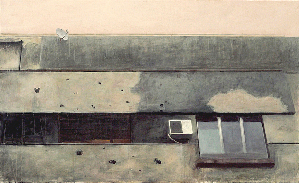 Oil painting by Romanian artist Augustin Razvan Radu