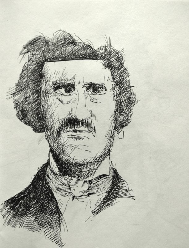 Drawing by Romanian artist Augustin Razvan Radu