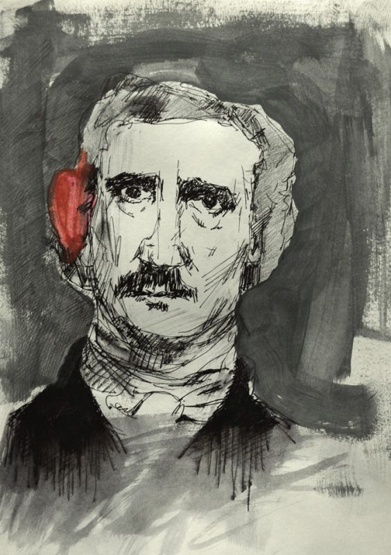 Drawing by Romanian artist Augustin Razvan Radu