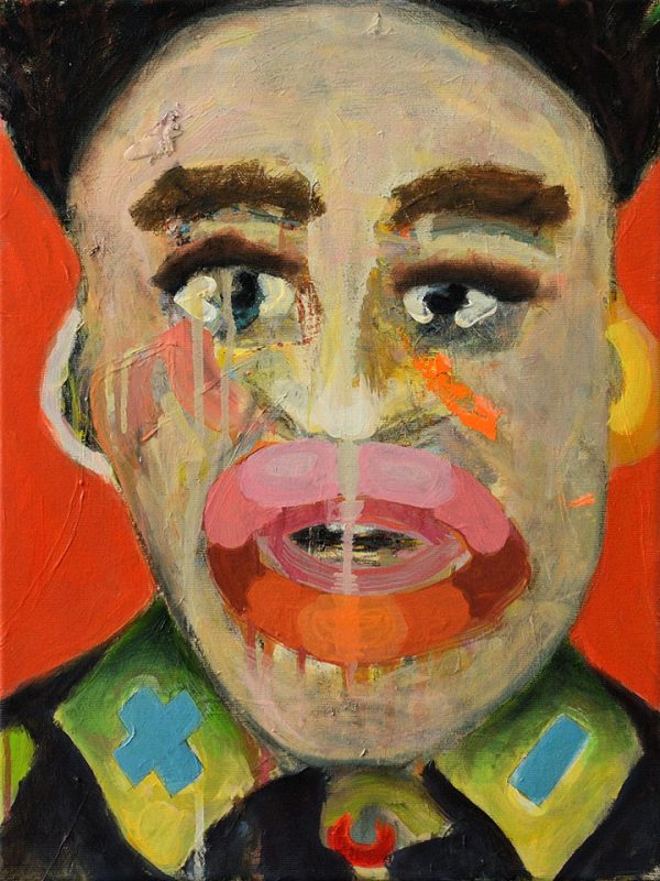 Oil painting by Romanian artist Augustin Razvan Radu