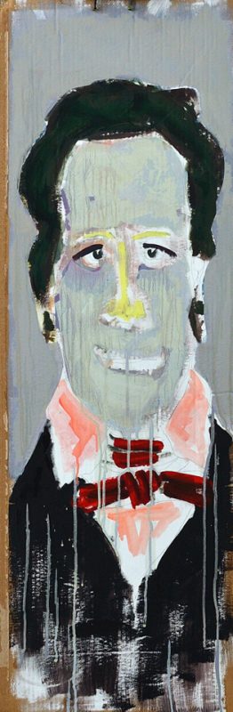 Oil painting by Romanian artist Augustin Razvan Radu