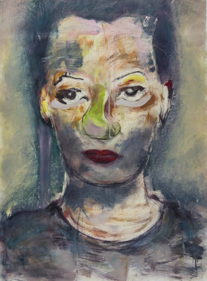 Oil painting by Romanian artist Augustin Razvan Radu