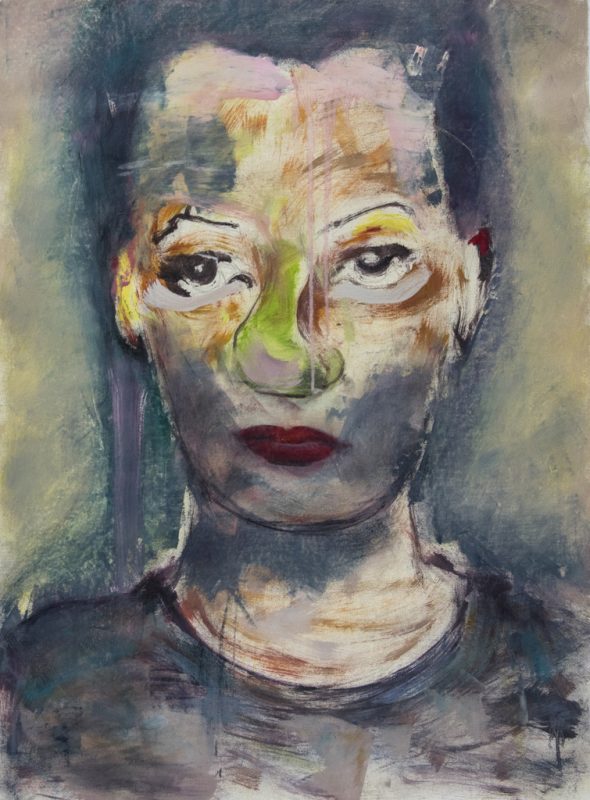 Oil painting by Romanian artist Augustin Razvan Radu