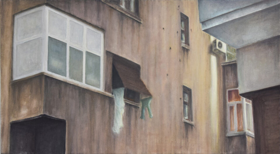 Oil painting by Romanian artist Augustin Razvan Radu