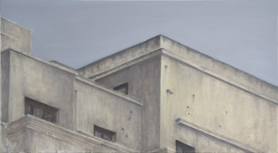 Oil painting by Romanian artist Augustin Razvan Radu