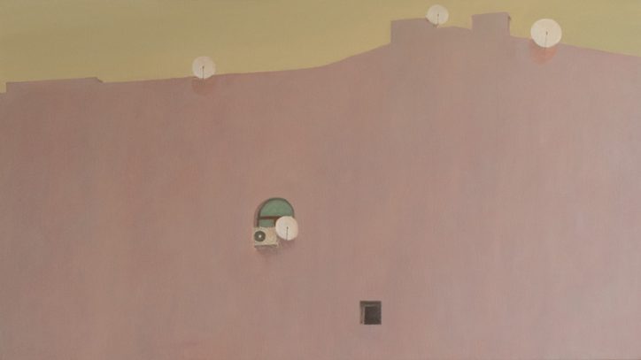 Contemporary oil painting from Mirror series by Augustin Razvan Radu