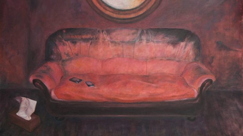 Oil painting by Romanian artist Augustin Razvan Radu