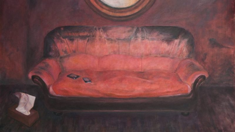 Surrogate portrait - Oil painting by Romanian painter Augustin Razvan Radu